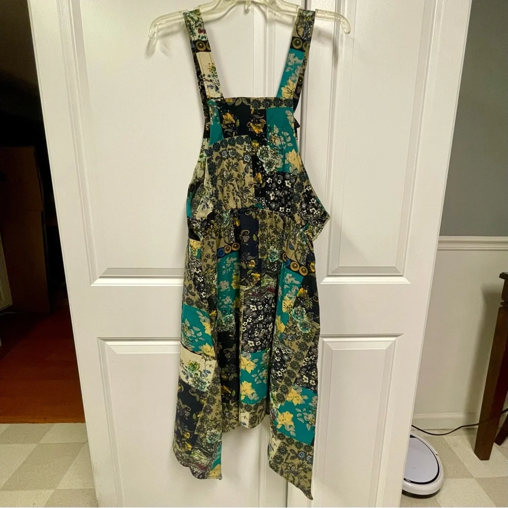 Yak & Yeti Sm/M Patchwork Cotton Dress NWT - Picture 2 of 12